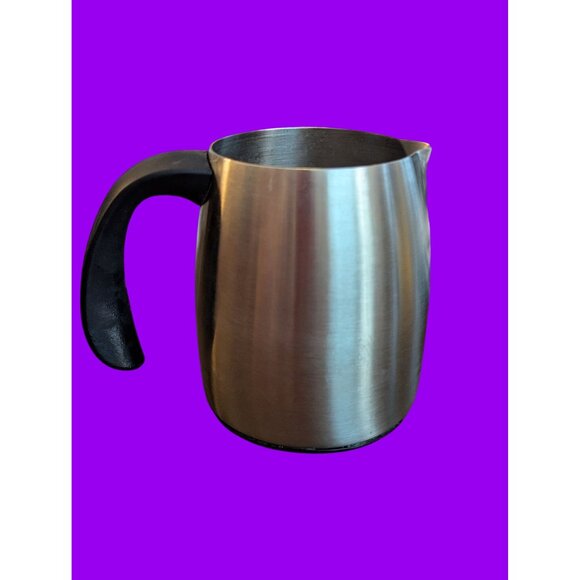 Starbucks Stainless Steel Milk Frothing Pitcher With Black Handle - Picture 2 of 6